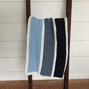 Stroller blanket - baby blues